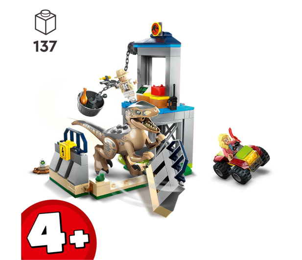 LEGO Jurassic World 76957 Ucieczka welociraptora - 1144515 - zdjęcie 4